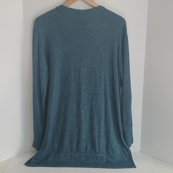Lane Bryant Button Up Cardigan Long Line Size 10/12 NWT - Picture 6 of 9
